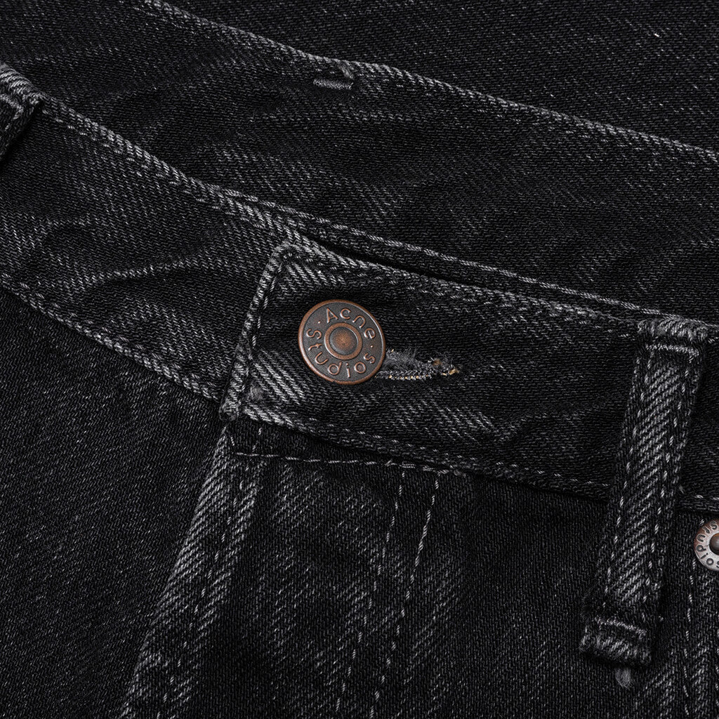 Straight Fit Jeans - Black