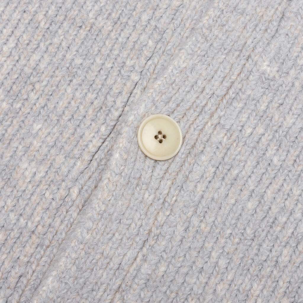 Cardigan Sweater - Steel Blue