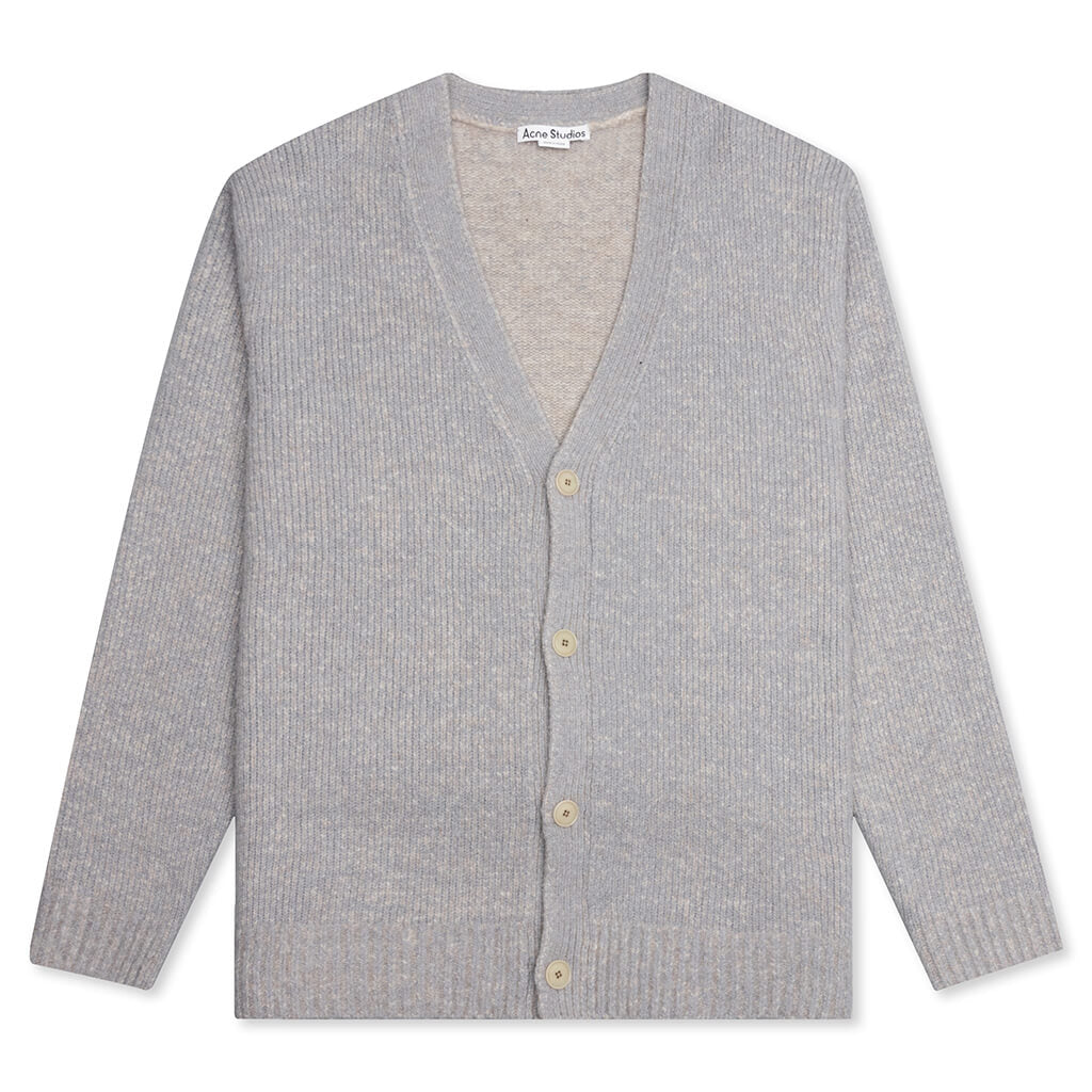 Cardigan Sweater - Steel Blue