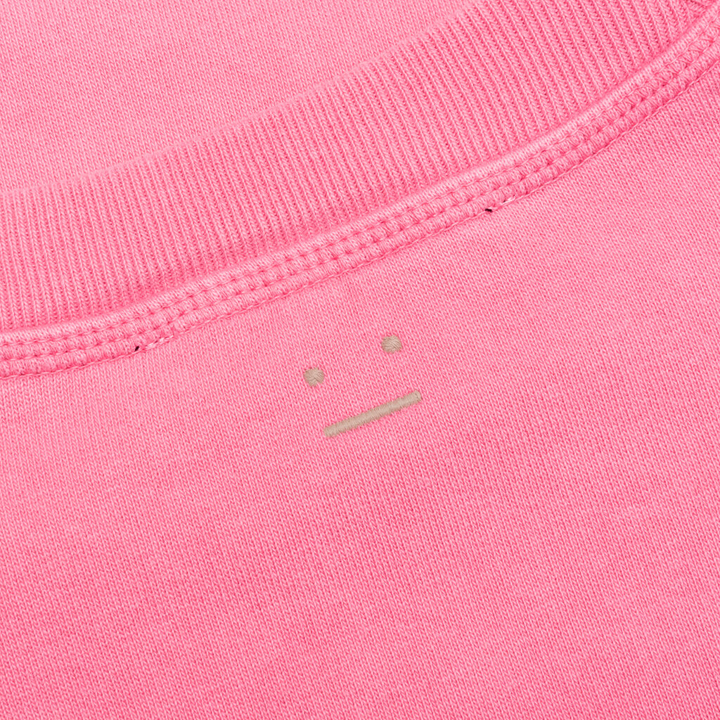 Crew Neck Sweatshirt - Bubblegum Pink