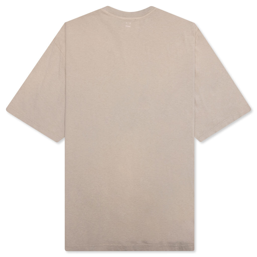 Crew Neck T-Shirt - Mushroom Beige