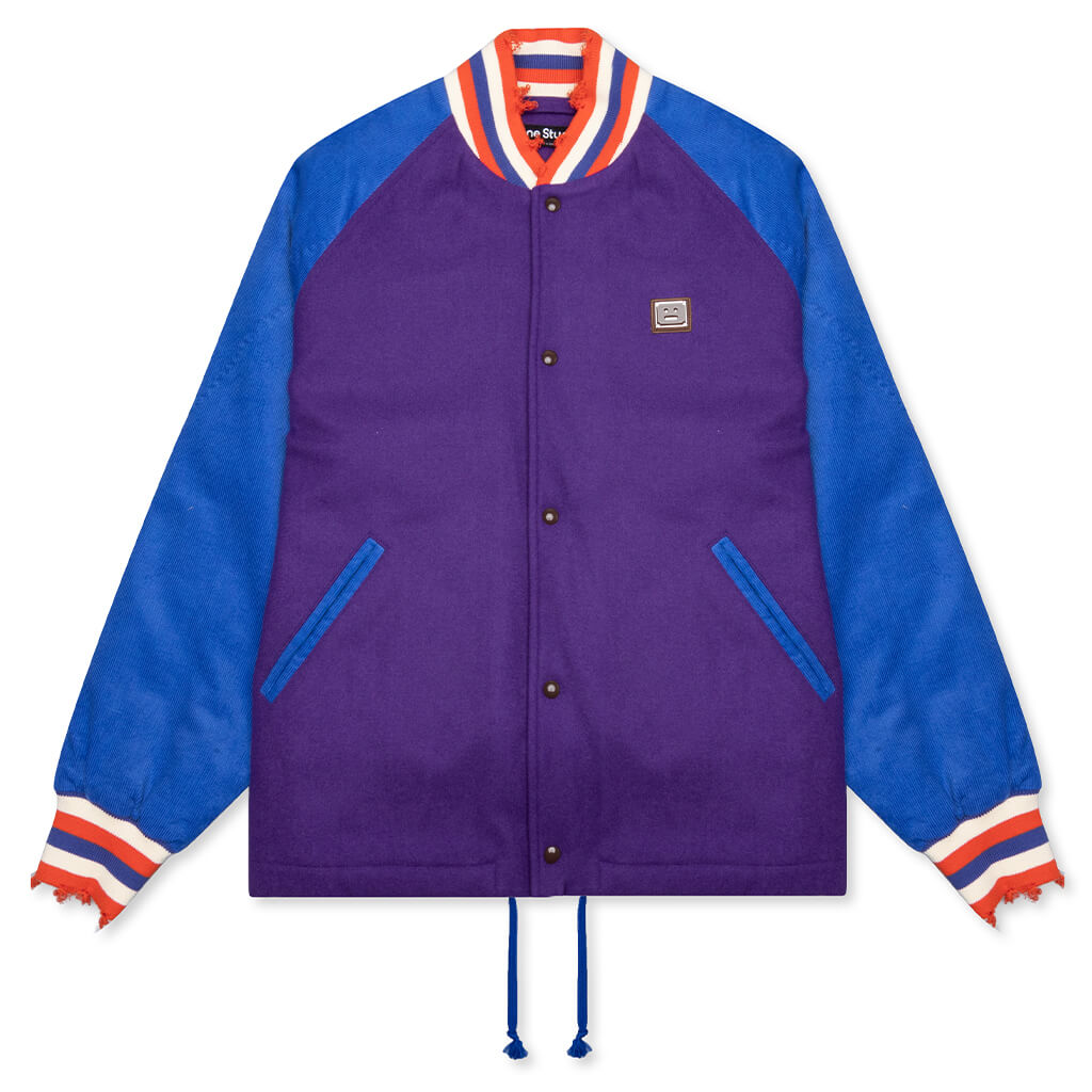 Bomber Jacket - Purple/Sapphire Blue