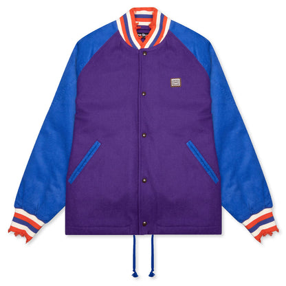 Bomber Jacket - Purple/Sapphire Blue
