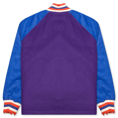 Bomber Jacket - Purple/Sapphire Blue
