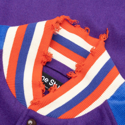 Bomber Jacket - Purple/Sapphire Blue