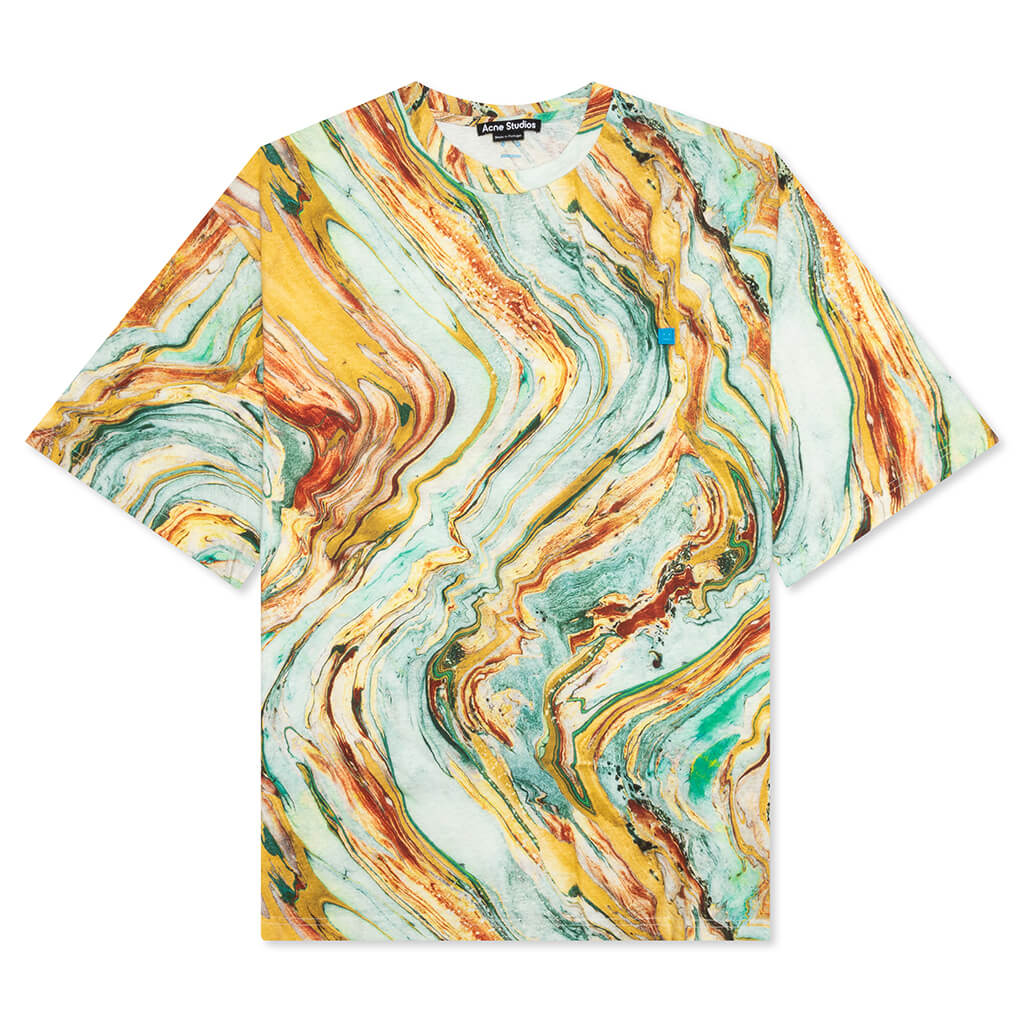 Crew Neck T-Shirt - Soft Green