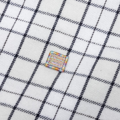 Flannel Shirt - White/Black