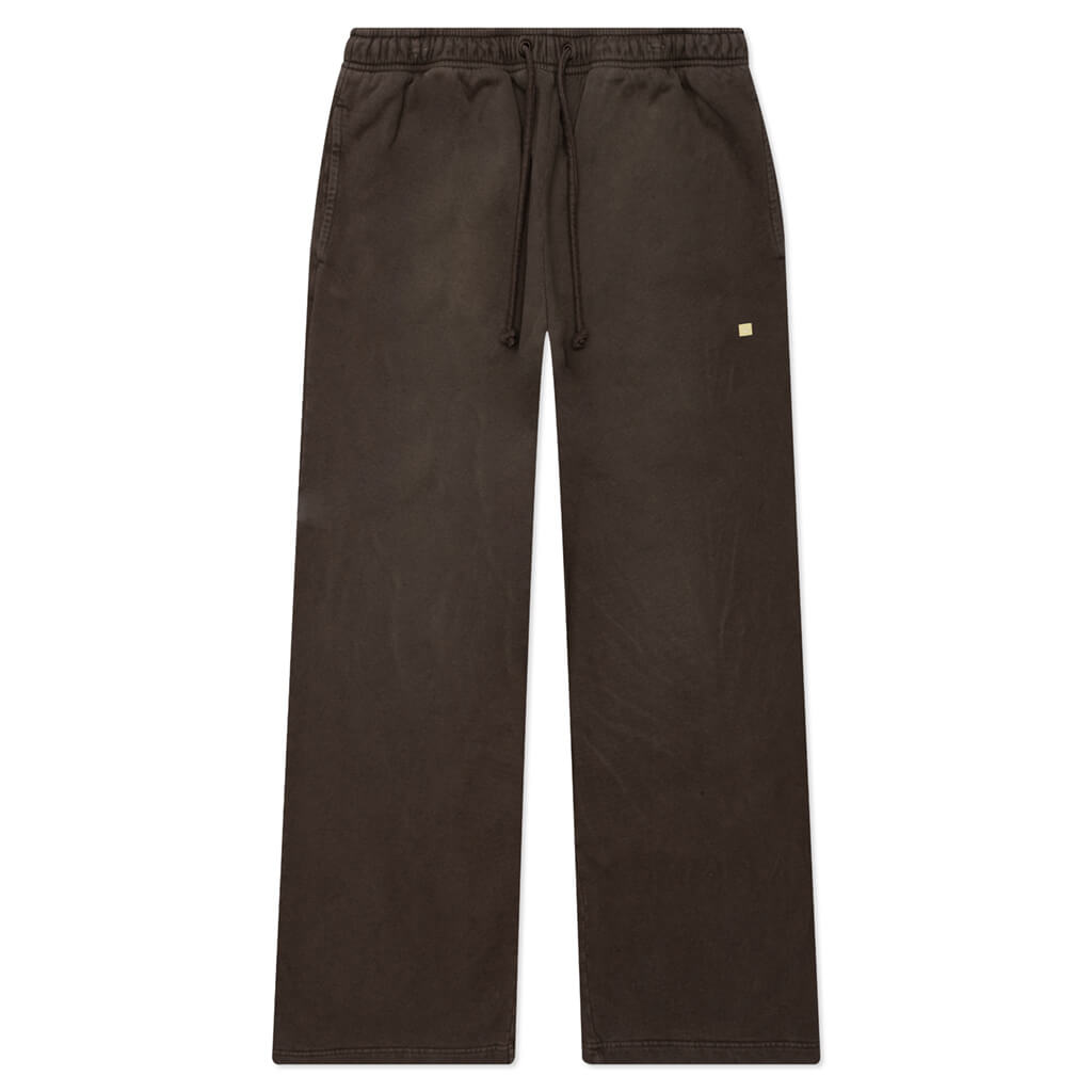 Fleece Sweatpants - Coffee Brown