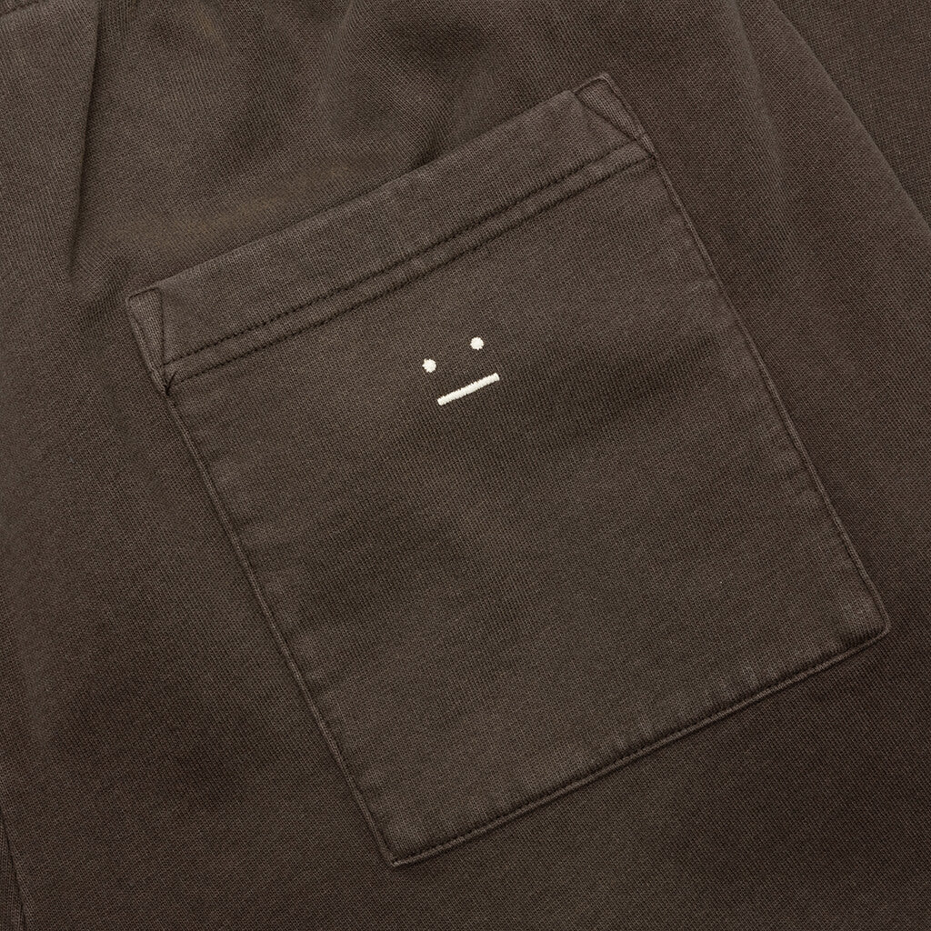 Fleece Sweatpants - Coffee Brown