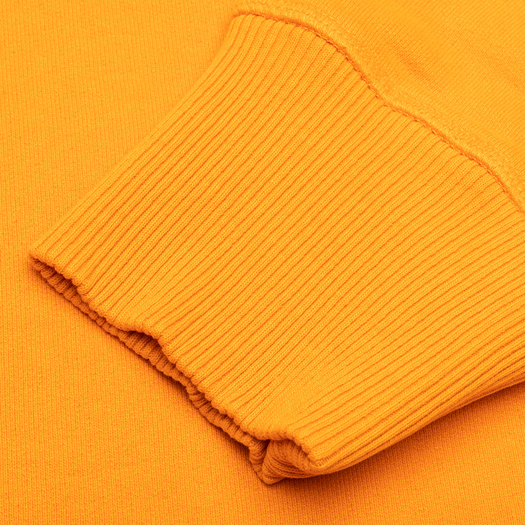 Hooded Sweatshirt - Turmeric Orange
