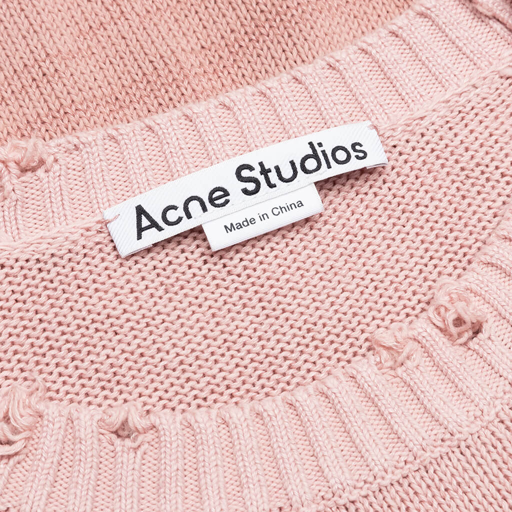Knitted Sweater - Blossom Pink