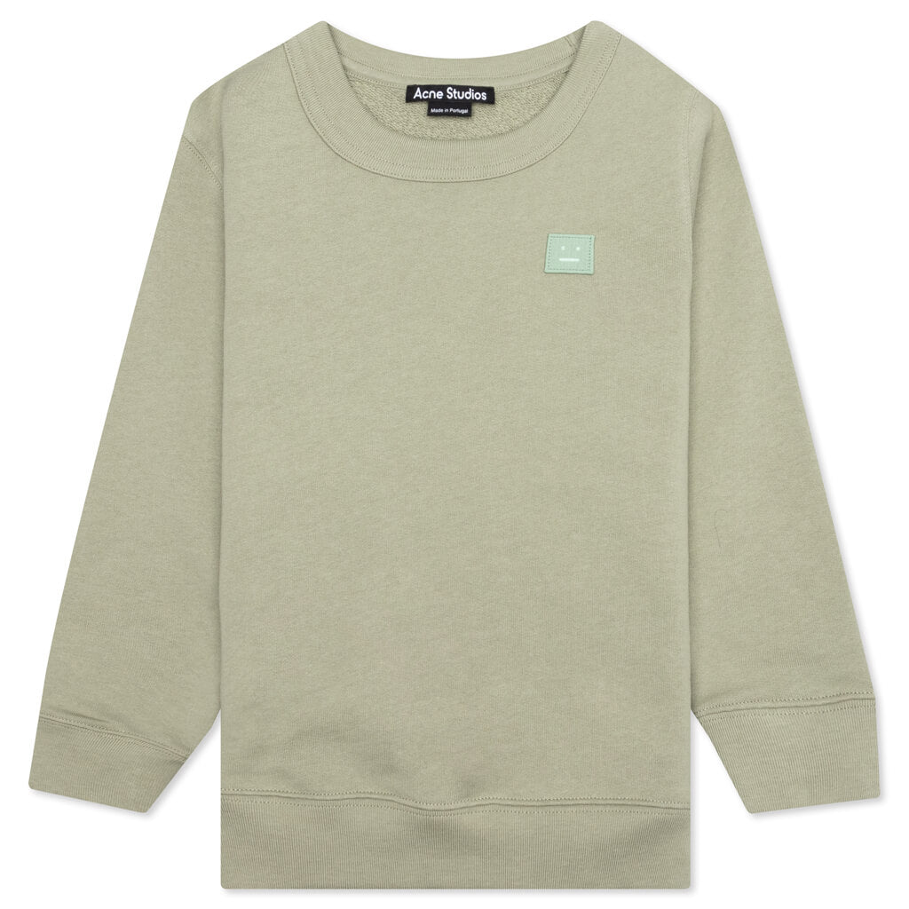 Kid's Crewneck Sweatshirt - Eucalyptus Green