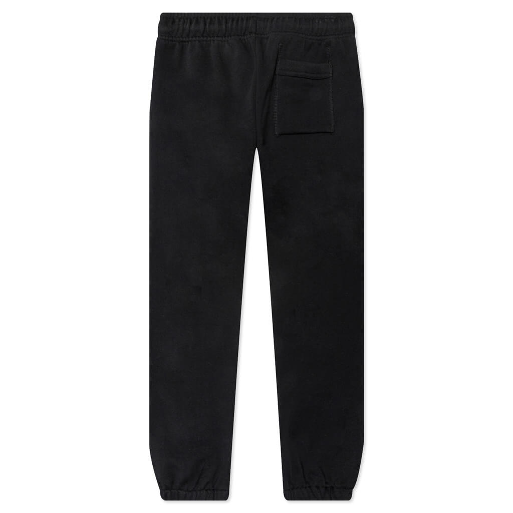 Kid's Cotton Sweatpants - Black