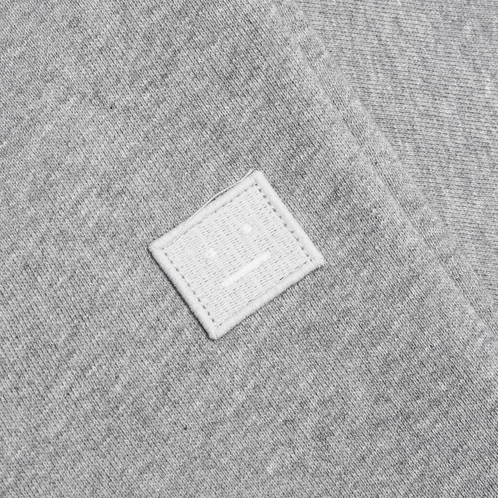 Kid's Cotton Sweatpants - Light Grey Melange