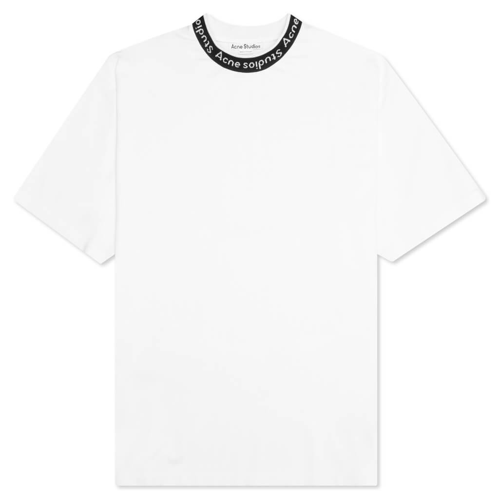 Logo Rib T-Shirt - Optic White