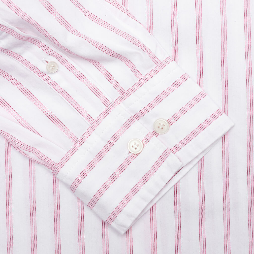 L/S Shirt - White/Pink
