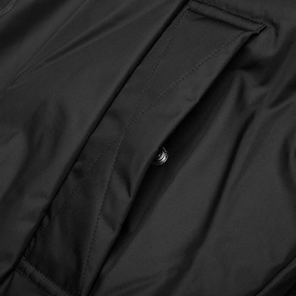 Padded Nylon Jacket - Black