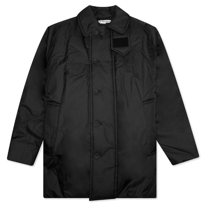 Padded Nylon Jacket - Black
