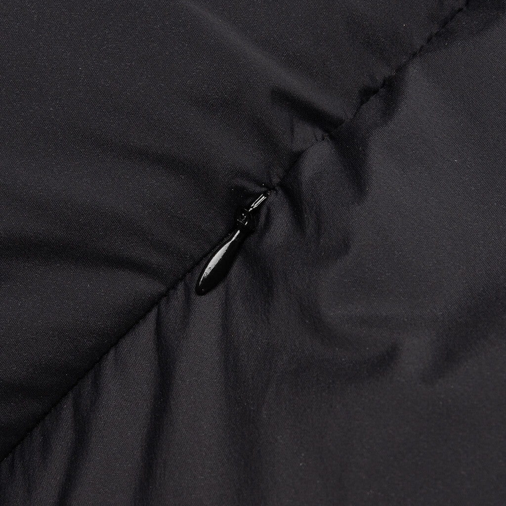 Long Down Coat - Black