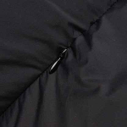 Long Down Coat - Black