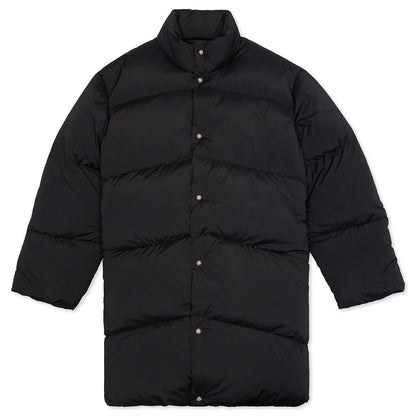 Long Down Coat - Black