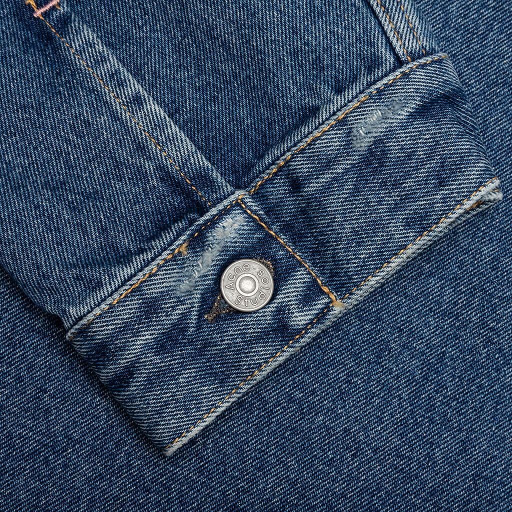 Relaxed Denim Jacket - Mid Blue