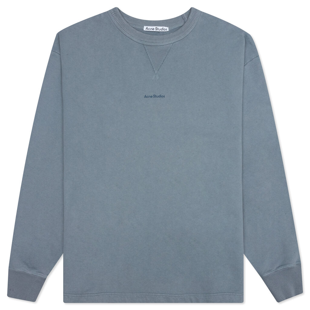 Stamp Logo Sweater - Steel Grey