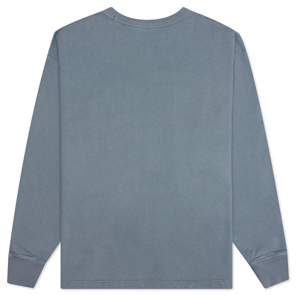 Stamp Logo Sweater - Steel Grey