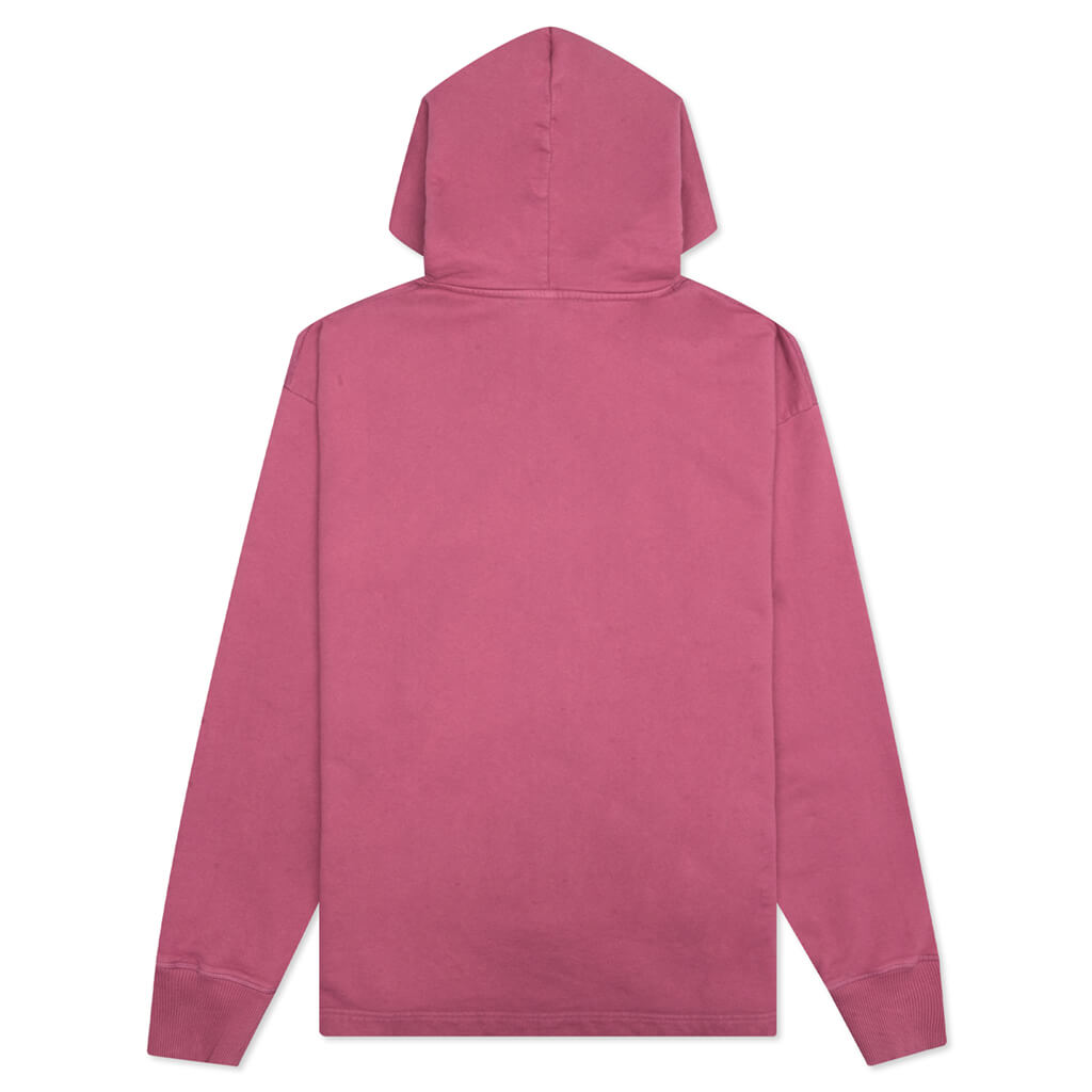 Franklin Stamp Hooded Sweatshirt  - Old Pink