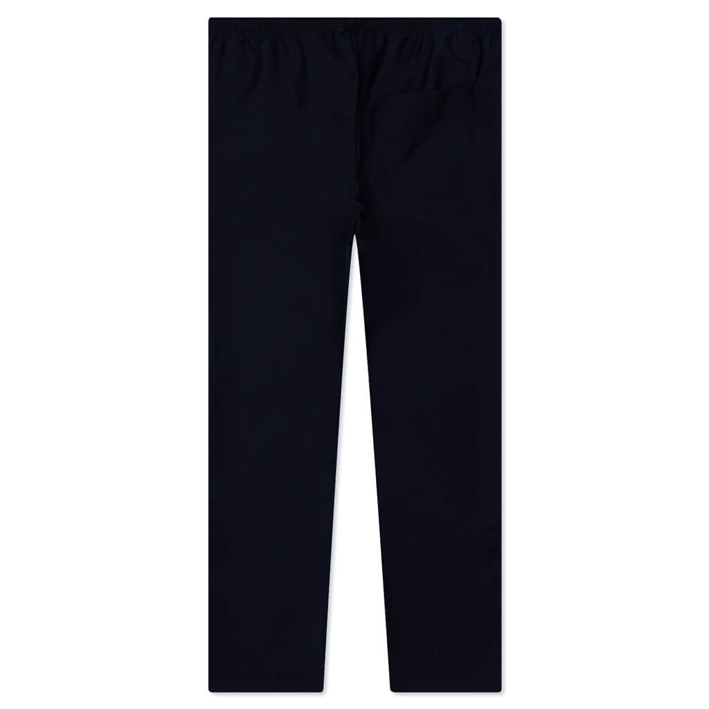 Mohair-Blend Trousers - Navy