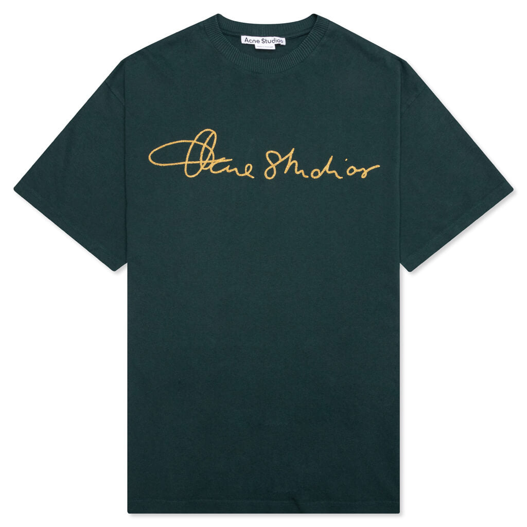 Cotton Logo T-Shirt - Deep Green