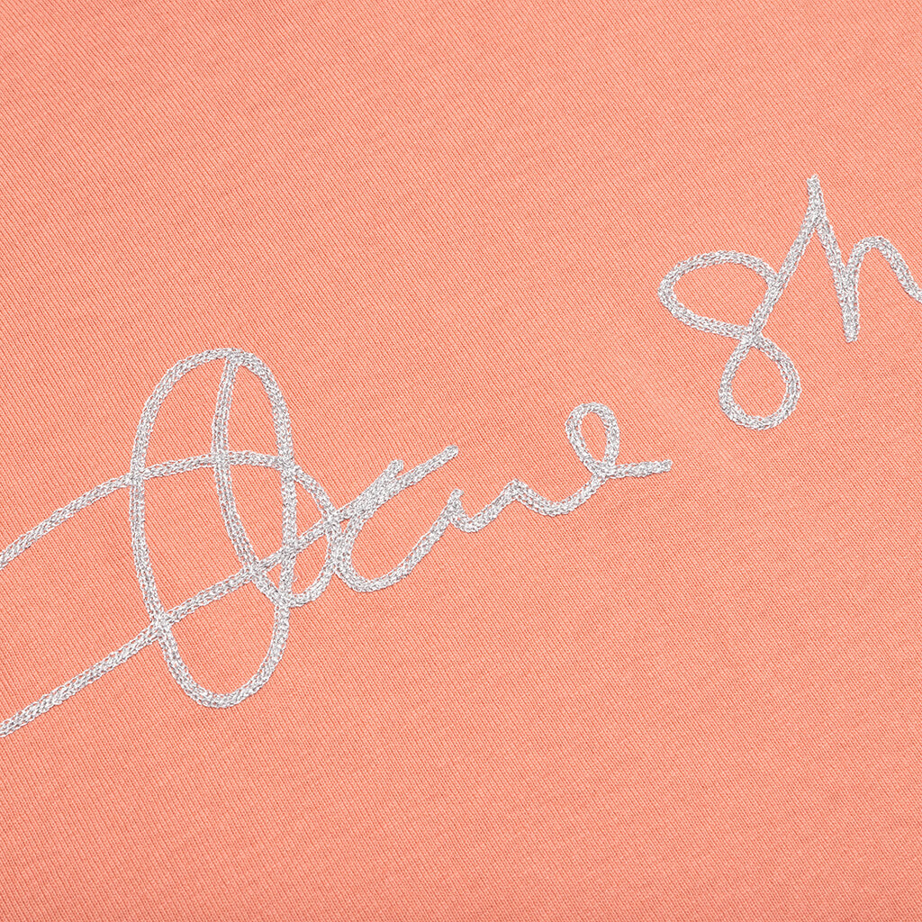 Cotton Logo T-Shirt - Old Pink