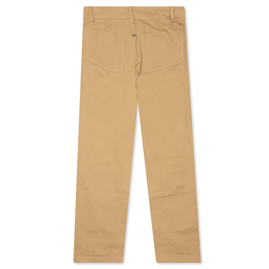 Crumple Trousers - Beige