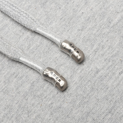 Foil Tape Logo Hoodie - Grey