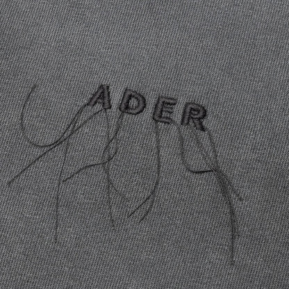 Needle Logo Layered T-Shirt - Charcoal