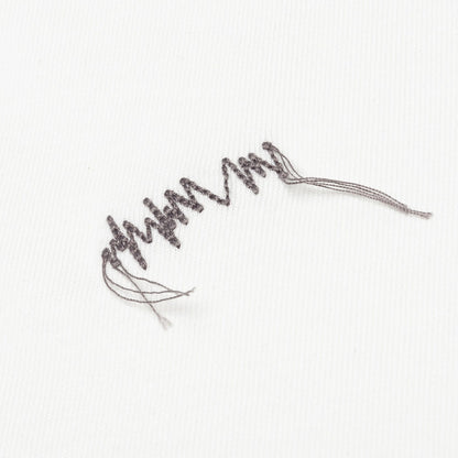 Needle Logo Layered T-Shirt - White