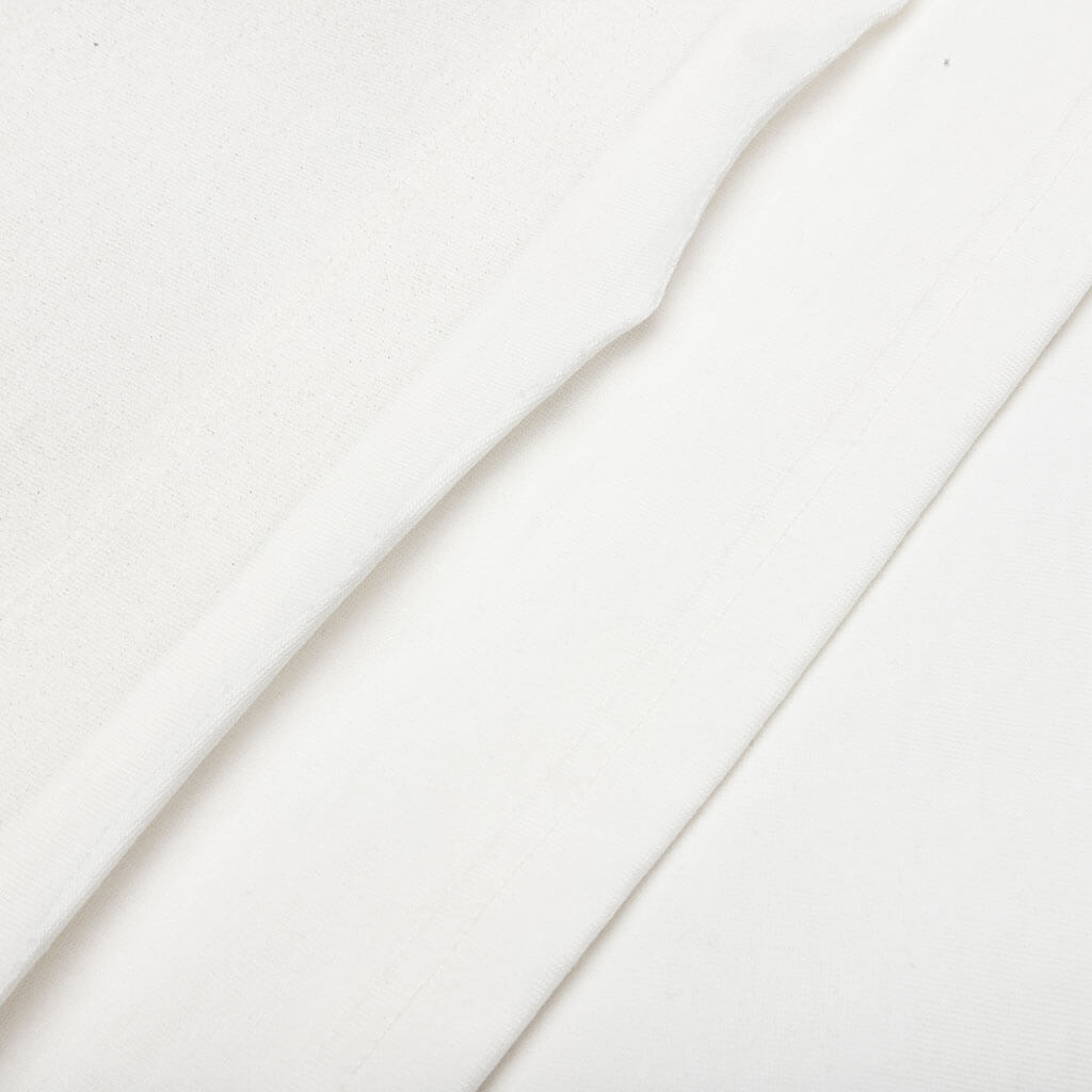 Needle Logo Layered T-Shirt - White