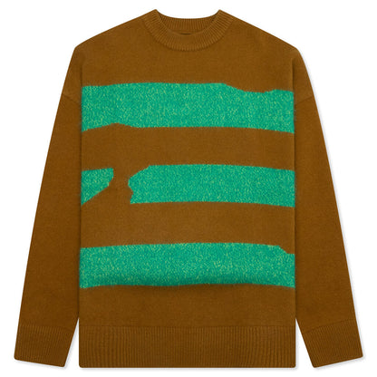 Long Sleeve Knit - Brown