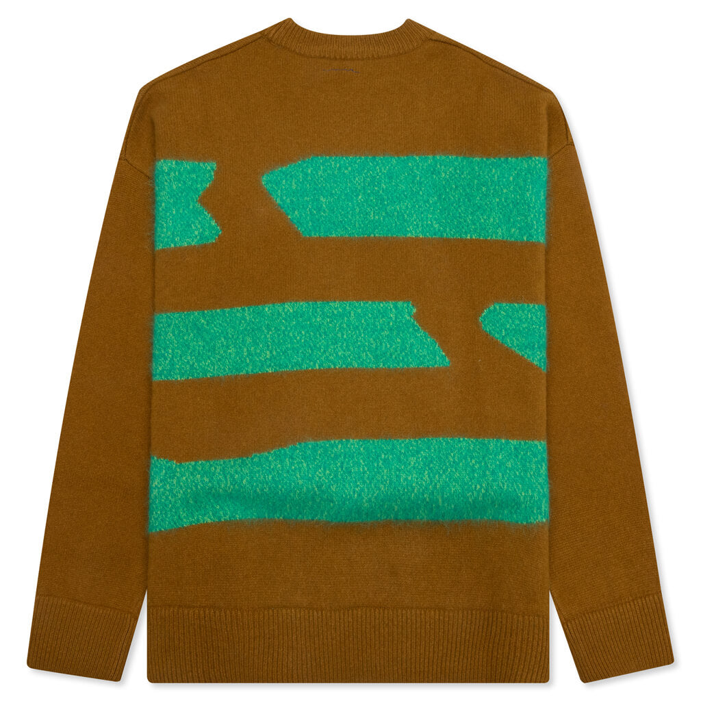 Long Sleeve Knit - Brown