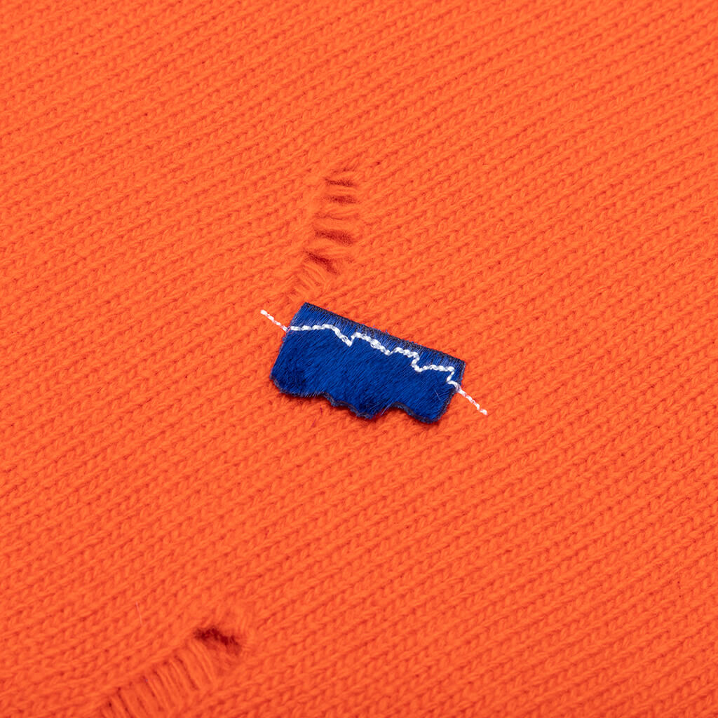 Long Sleeve Knit - Orange