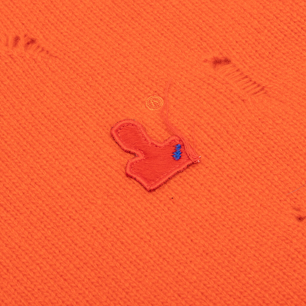 Long Sleeve Knit - Orange
