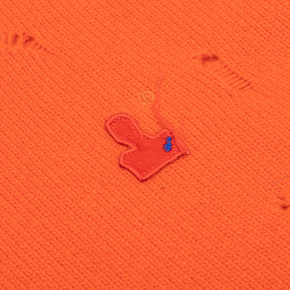 Long Sleeve Knit - Orange