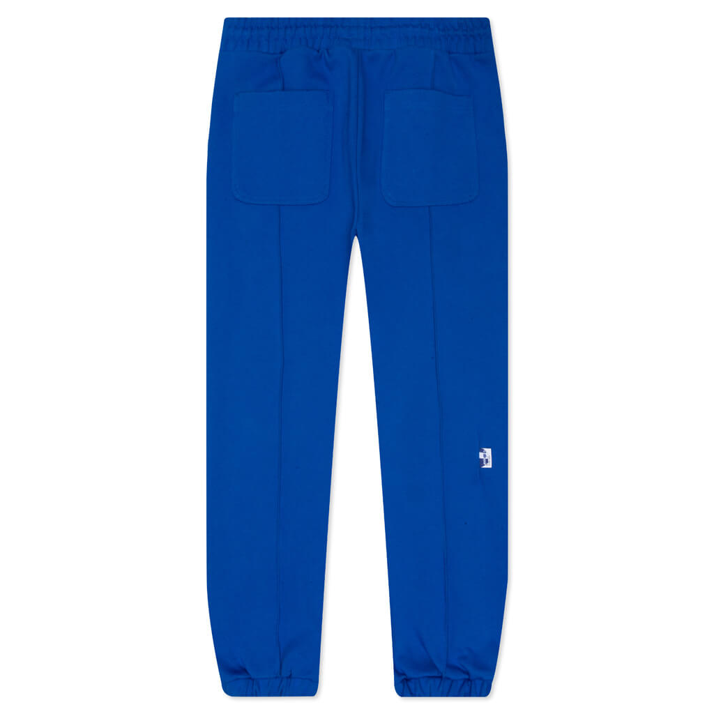 Twin Heart Logo Sweatpants - Blue