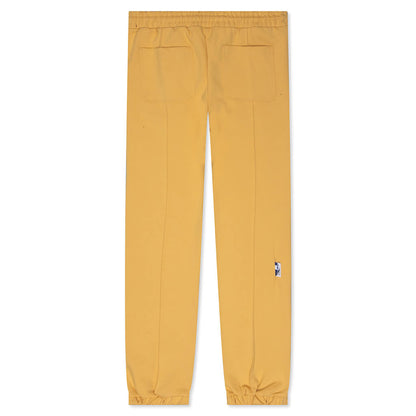 Twin Heart Logo Sweatpants - Yellow