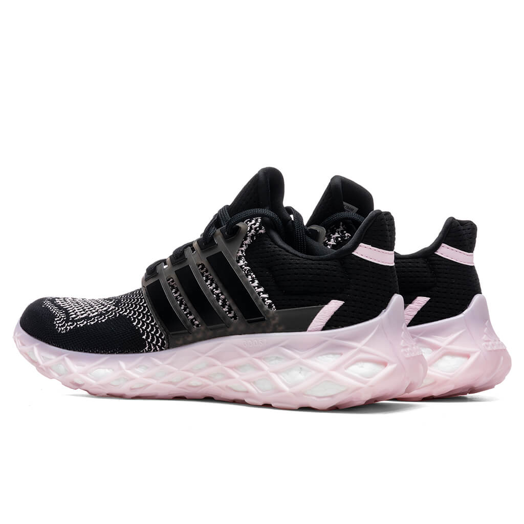 Women's Ultraboost Web DNA - Core Black/Clear Pink