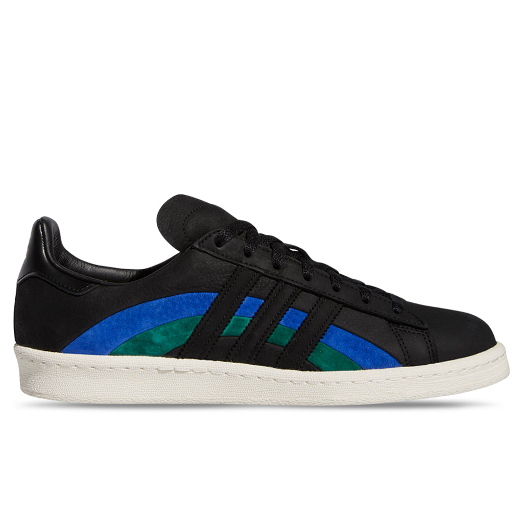 Adidas Originals x Book Works Campus 80 - Core Black/Bold Blue/Collegiate Green