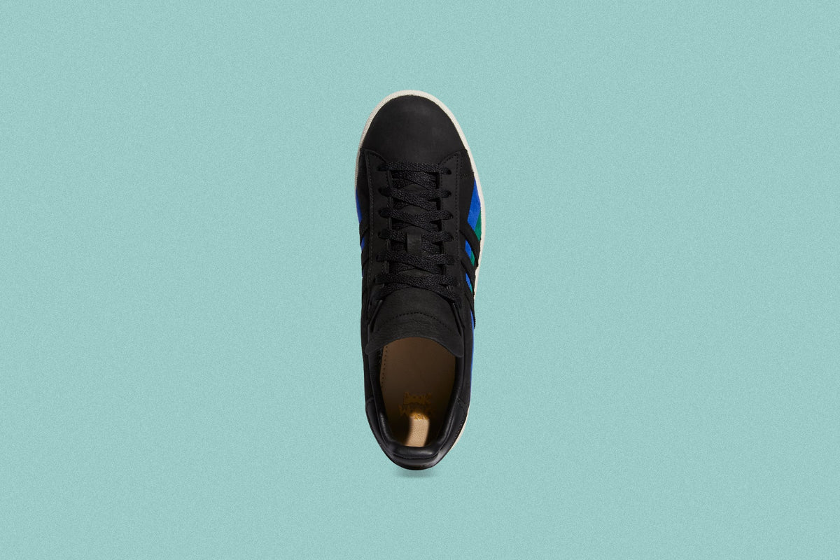 Adidas Originals x Book Works Campus 80 - Core Black/Bold Blue/Collegiate Green