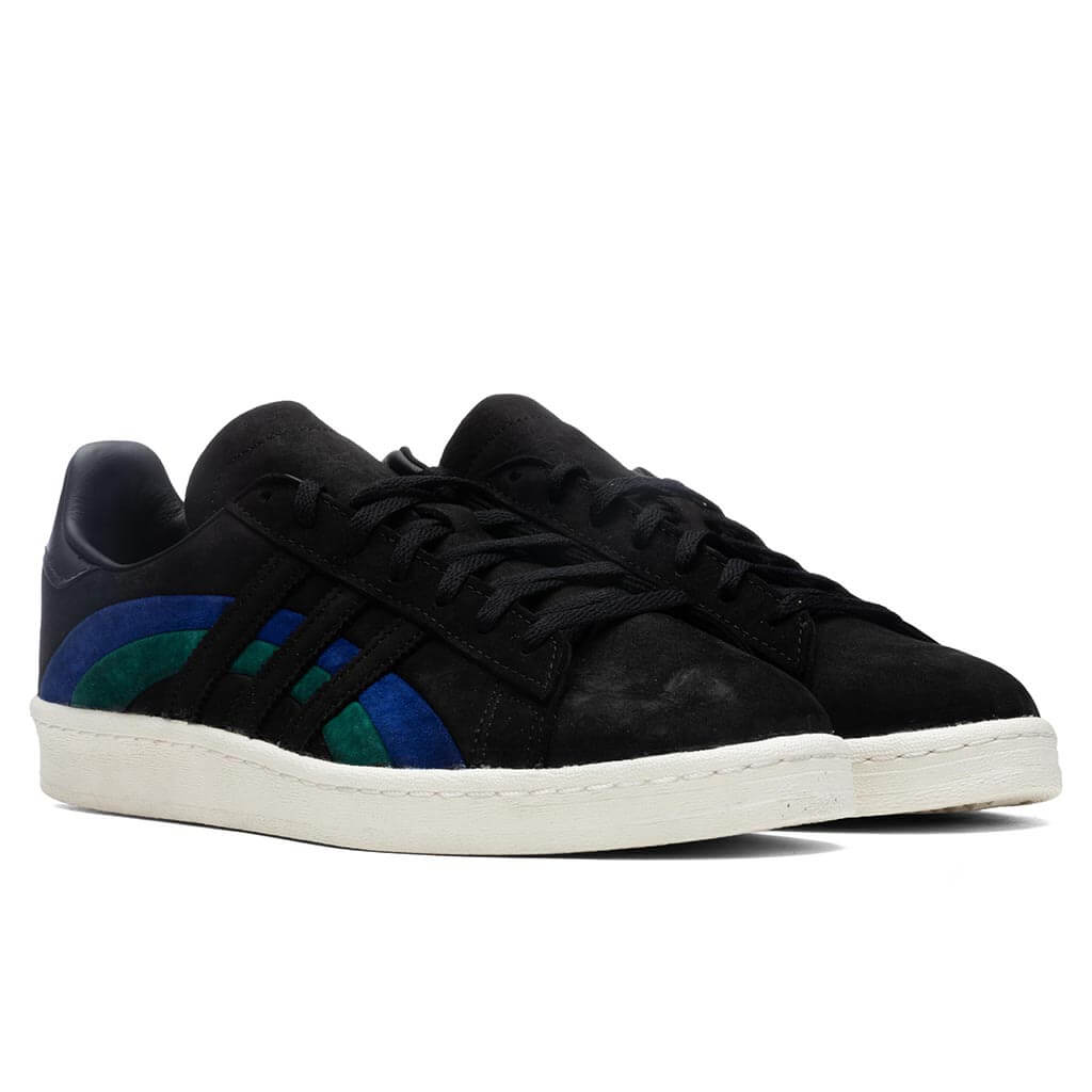 Adidas Originals x Book Works Campus 80 - Core Black/Bold Blue/Collegiate Green