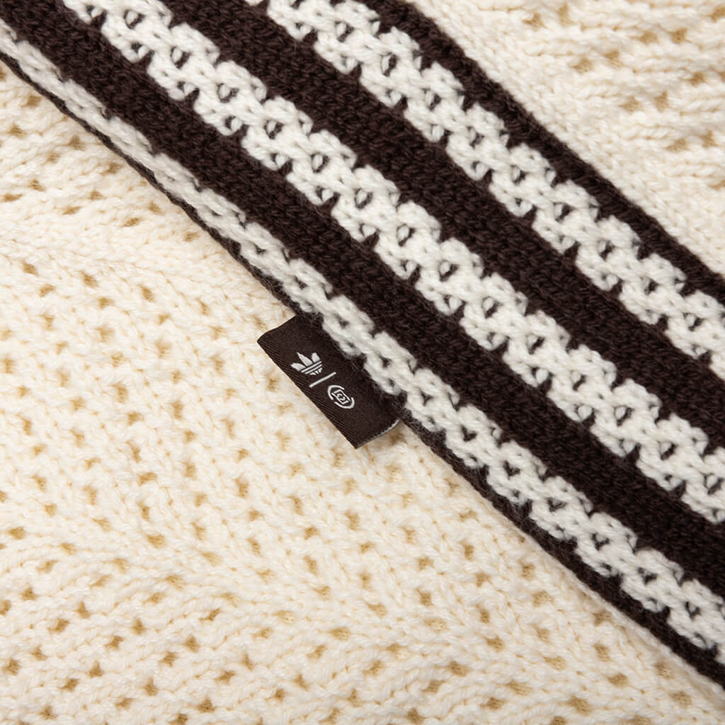 Adidas Originals x CLOT Knit Short by Edison Chen - Cream White