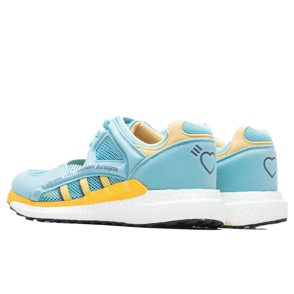 Adidas Originals x Human Made EQT Racing - Light Aqua